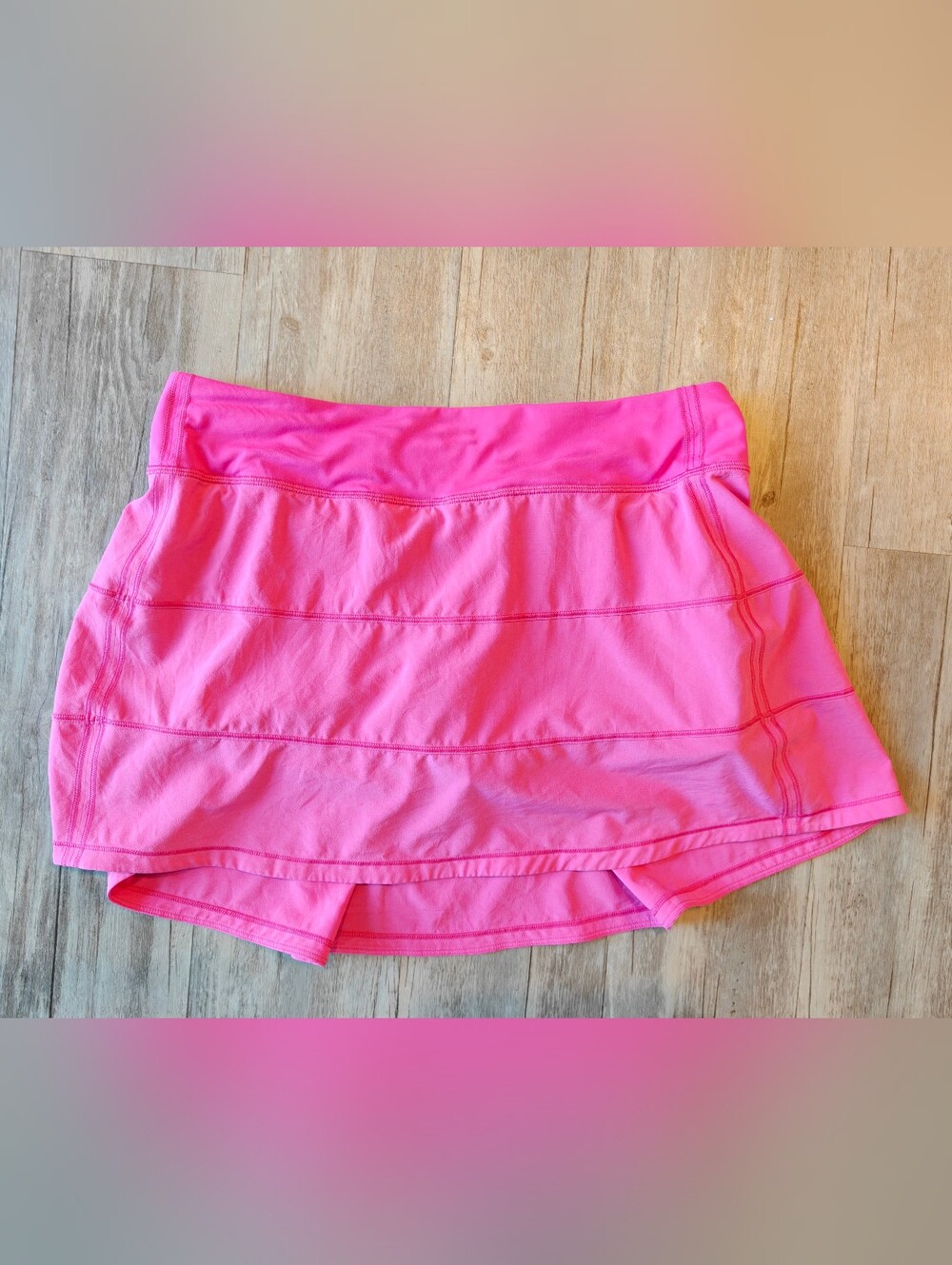 Lululemon Pace Rival Mid Rise Skirt 13.5" Size 8 Pink